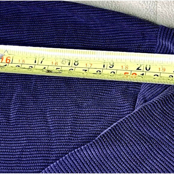 Concepts by Claiborne Vtg T-Shirt Ribbed Purple XL Men Soft - Picture 8 of 10